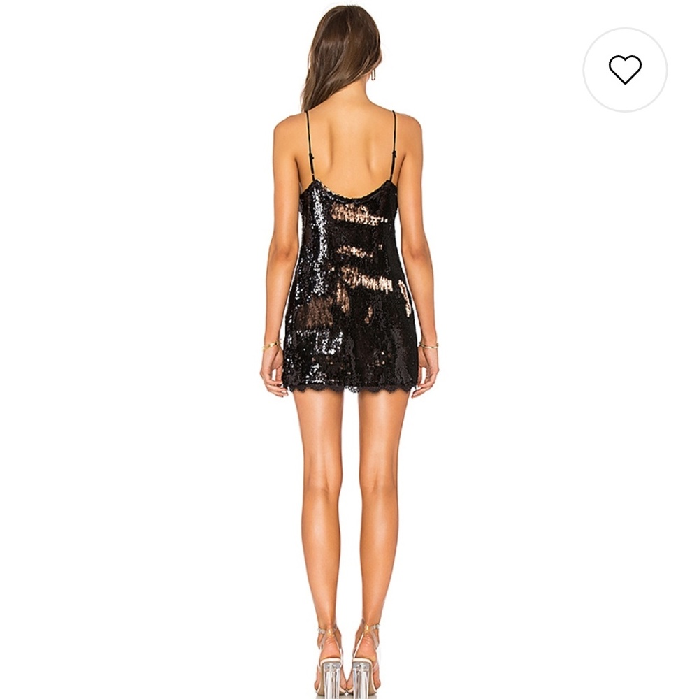 Free People Seeing Double Sequin Slip Dress - Picture 3 of 12